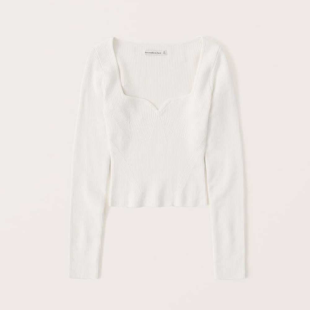 Abercrombie & Fitch Date Night Sweetheart Sweater